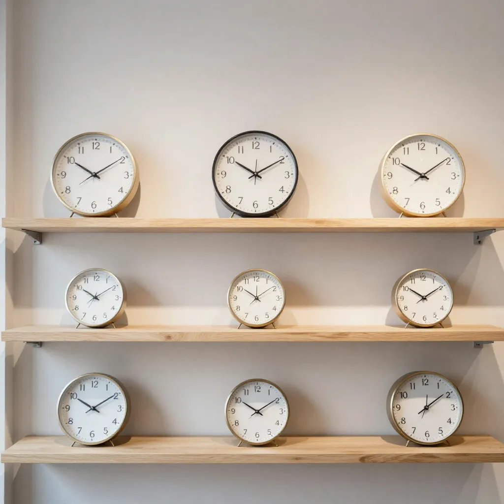 Reloj de pared moderno