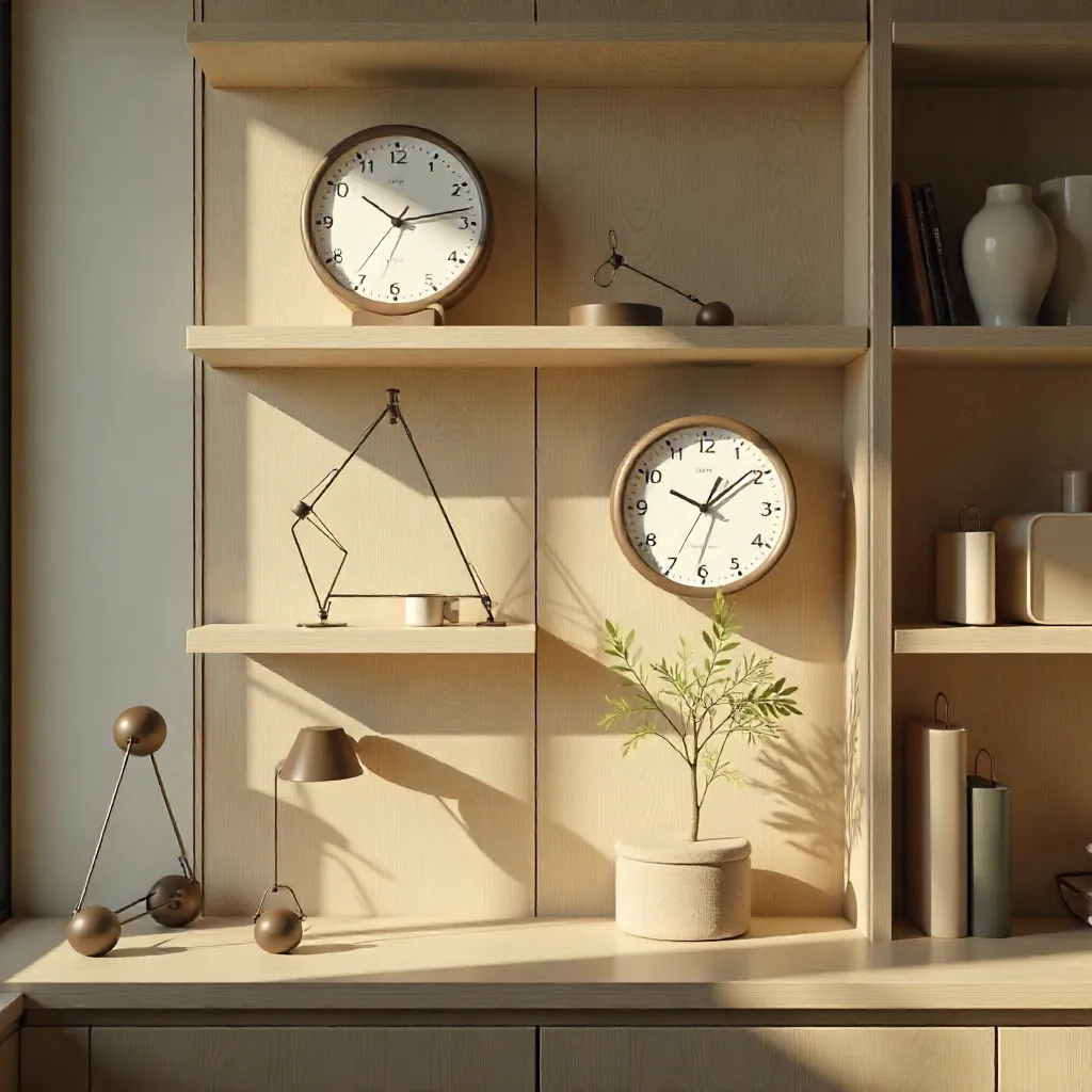 Reloj moderno minimalista